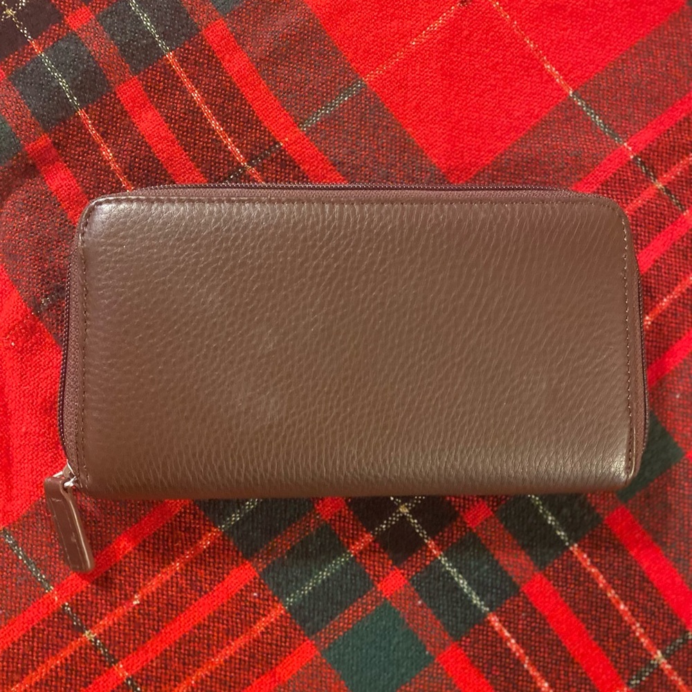 LL Bean Zippered Wallet